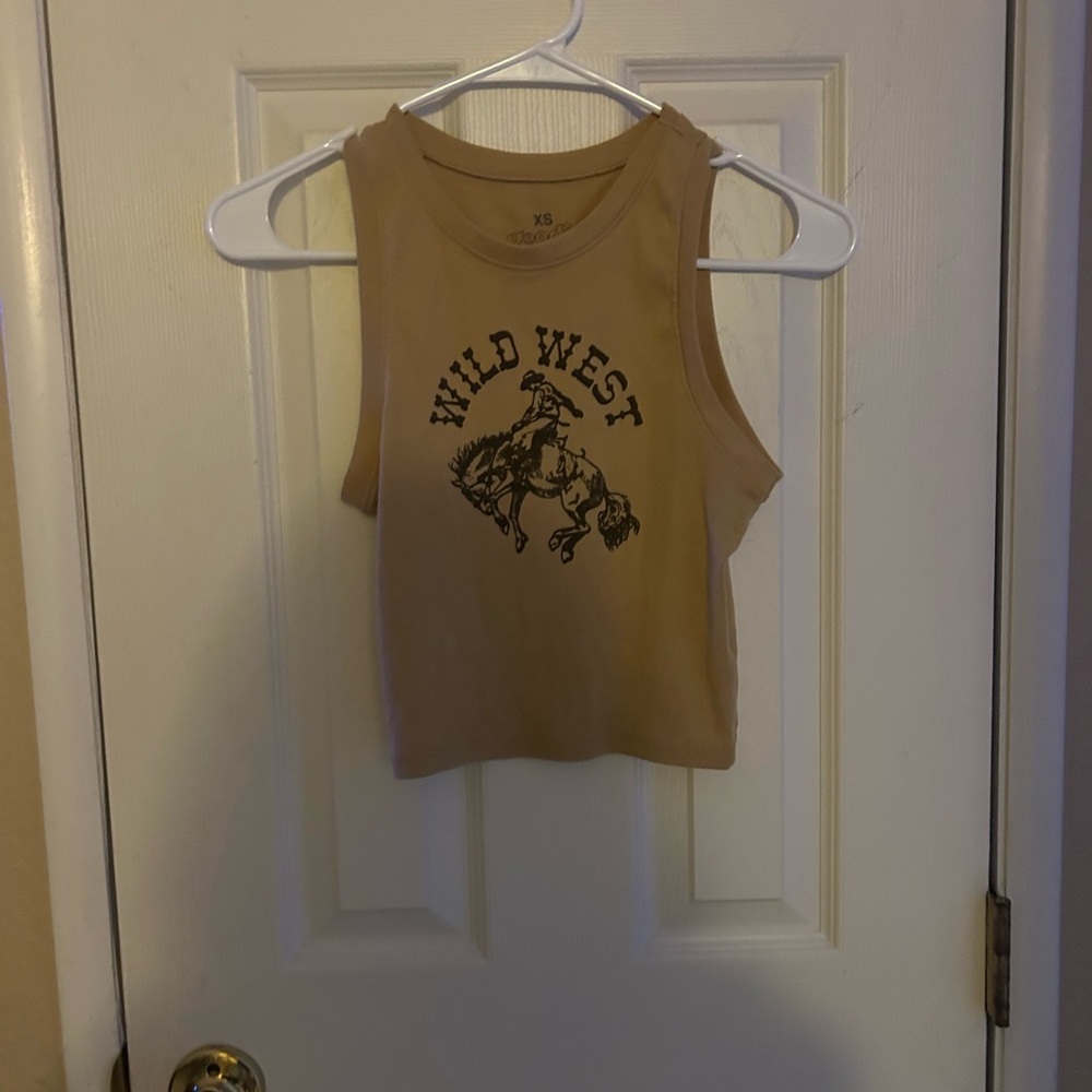 Wild West Graphic Tank Top